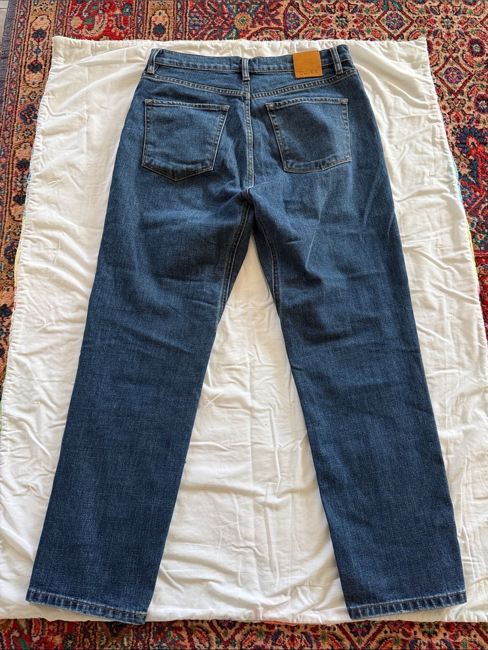 DU/ER Midweight Performance High Rise Straight jeans 29 - Picture 8 of 8